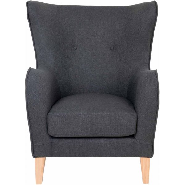 Campo nojatuoli - tummanharmaa/py�kki