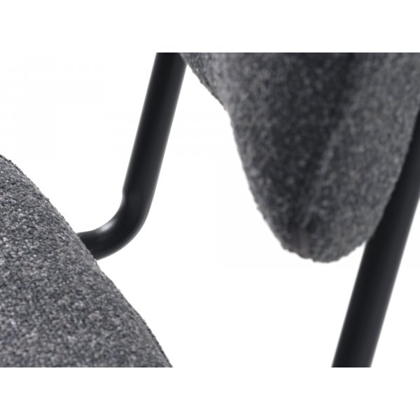 Bison ruokatuoli - tummanharmaa Bison ruokatuoli - tummanharmaa