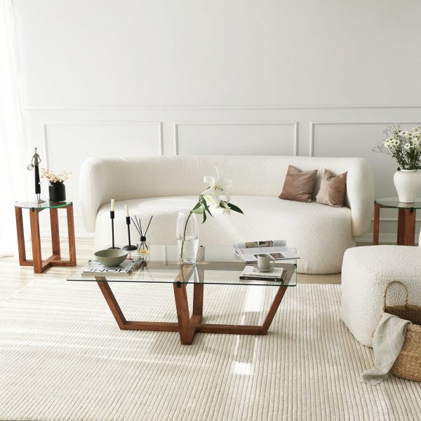 Amalfi sohvapöytä 105 x 65 cm - Pähkinä Amalfi sohvapöytä 105 x 65 cm - Pähkinä