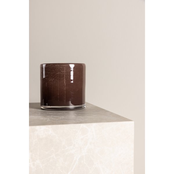 Glora lyhty Ø12 cm - ruskea Glora lyhty Ø12 cm - ruskea