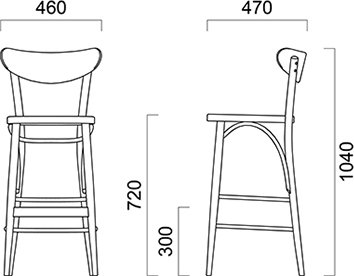 Platano baarijakkara - Valinnainen rungon v�ri