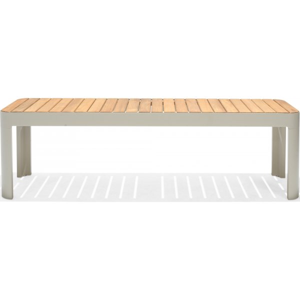 Portals ruokailuryhmä 8 - Valkoinen/tiikki Portals ruokailuryhmä 8 - Valkoinen/tiikki