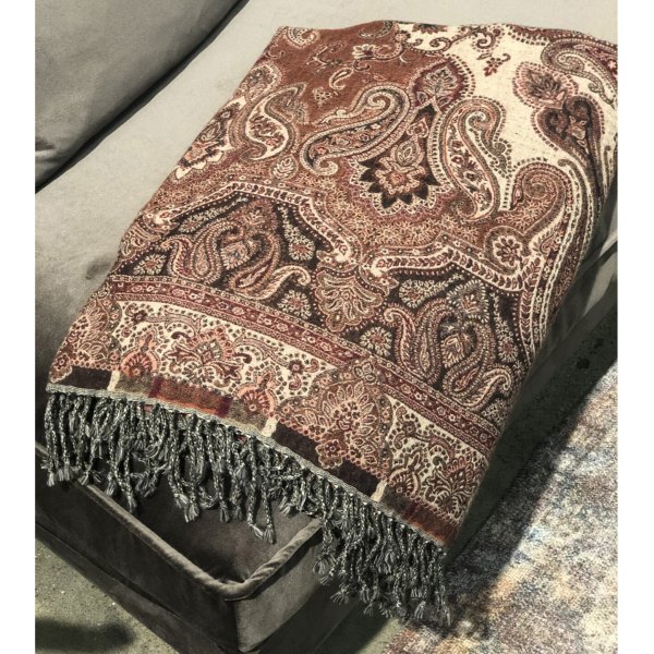 Violaruudukko 140x200 cm - Punainen