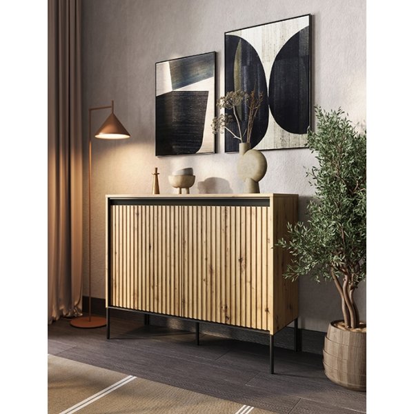 Trendkaappi K83 cm - Artisan tammi/musta Trendkaappi K83 cm - Artisan tammi/musta