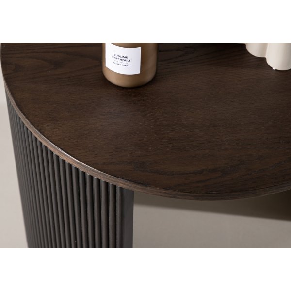 Bristol sohvapöytä Ø60 cm - Mokka Bristol sohvapöytä Ø60 cm - Mokka