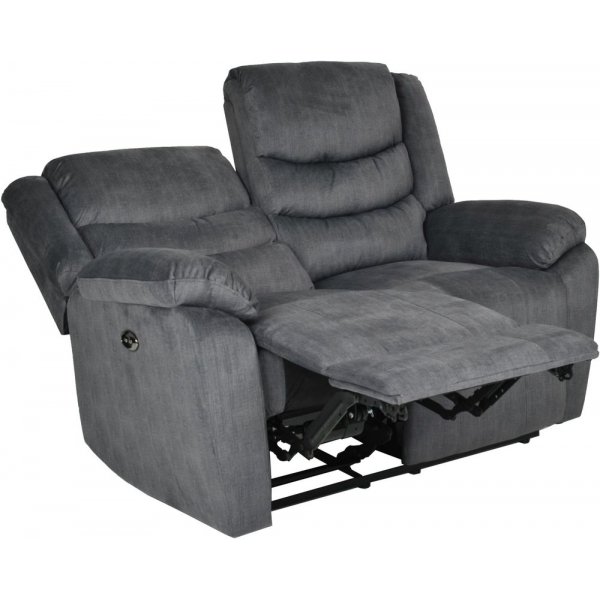 Winfield 2-istuttava sähköinen lepotuoli sohva - tummanharmaa Winfield 2-istuttava sähköinen lepotuoli sohva - tummanharmaa