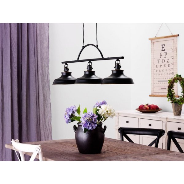 New Haven -kattovalaisin - Musta New Haven -kattovalaisin - Musta