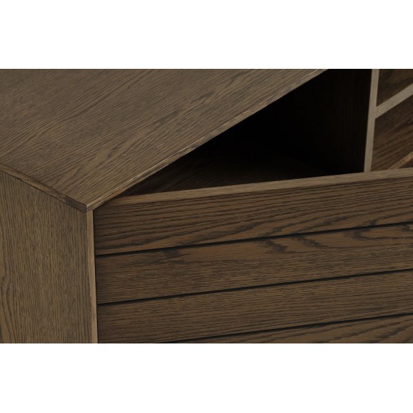 Inez TV-taso ruskeaa öljyttyä tammea - Leveys 120 cm Inez TV-taso ruskeaa öljyttyä tammea - Leveys 120 cm