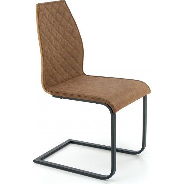 Dollie-ruokatuoli - beige/ruskea