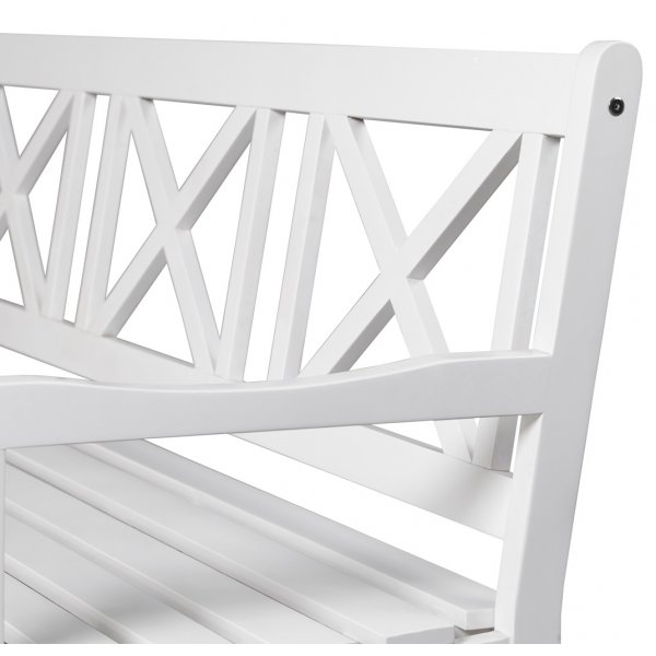 Europe-penkki - Valkoinen + Huonekalujen tekstiilien puhdistus Europe-penkki - Valkoinen + Huonekalujen tekstiilien puhdistus