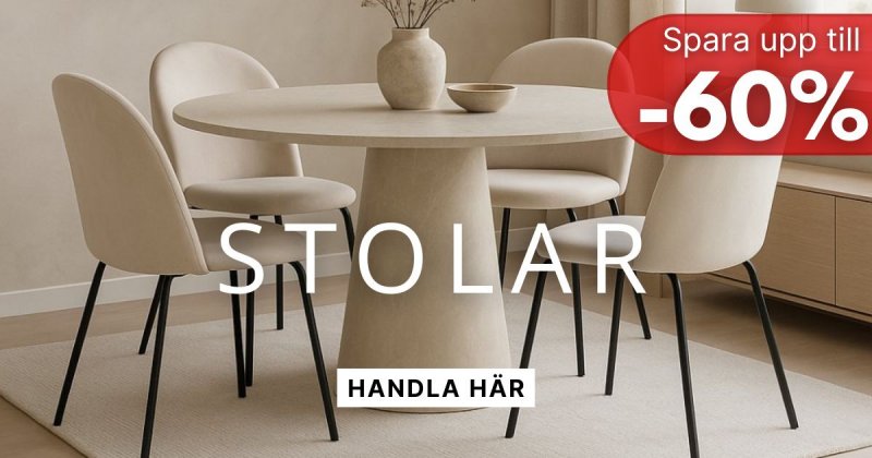 Matstolar till kampanjpriser