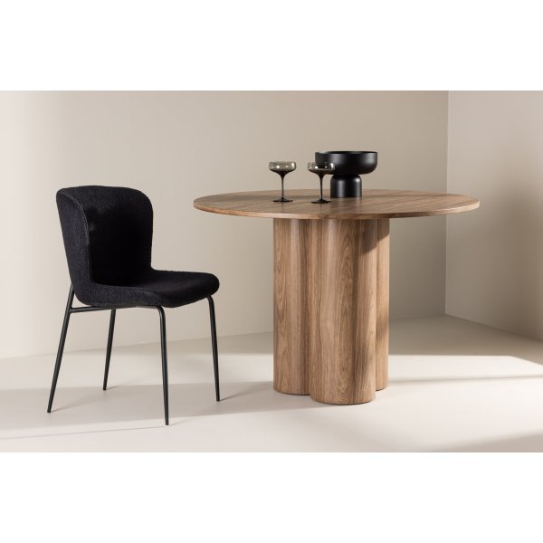 Ruokapyt 110 cm ruskea - Olivia