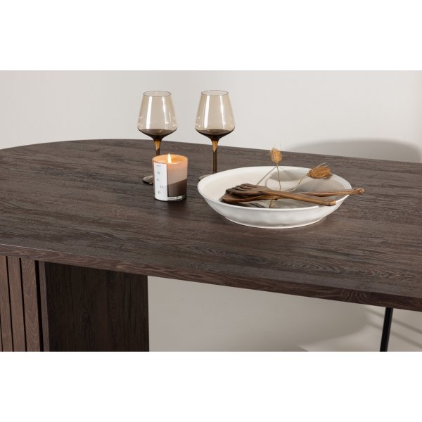 Härön ruokapöytä 200 x 90 cm - Mocca Härön ruokapöytä 200 x 90 cm - Mocca