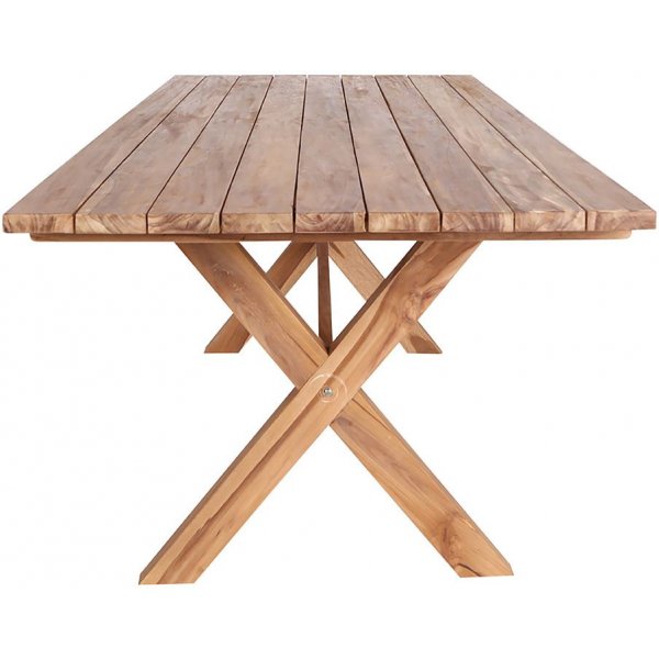 Salt ruokapyt 200x90x75 - Teak