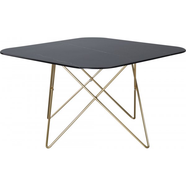 Michel-sohvapöytä 80 x 80 cm - Musta marmori Michel-sohvapöytä 80 x 80 cm - Musta marmori