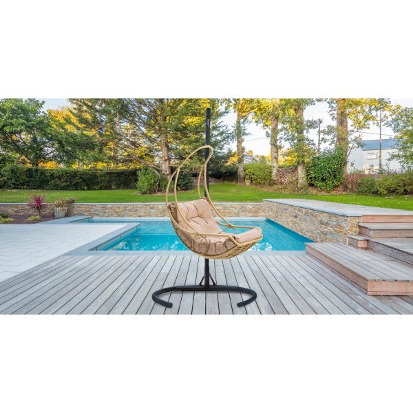 Floria riipputuoli - beige/musta + Huonekalujen tahranpoistoaine