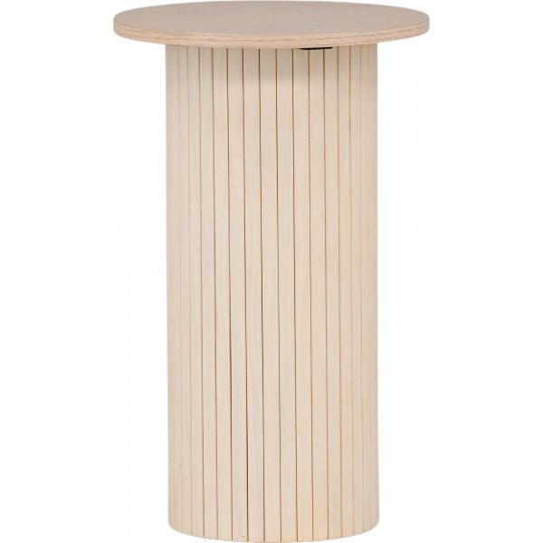 Bianca sivupöytä Ø40 cm - Whitewash Bianca sivupöytä Ø40 cm - Whitewash