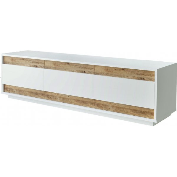 Tulevaisuuden mediapenkki 4 - mänty/valkoinen Tulevaisuuden mediapenkki 4 - mänty/valkoinen