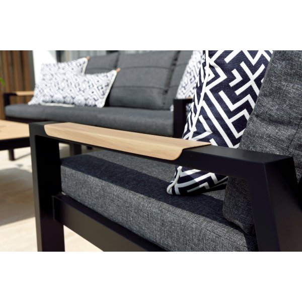 Panama lounge ryhmä 2 - musta/keltainen Panama lounge ryhmä 2 - musta/keltainen