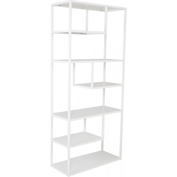 Junan kirjahylly - valkoinen