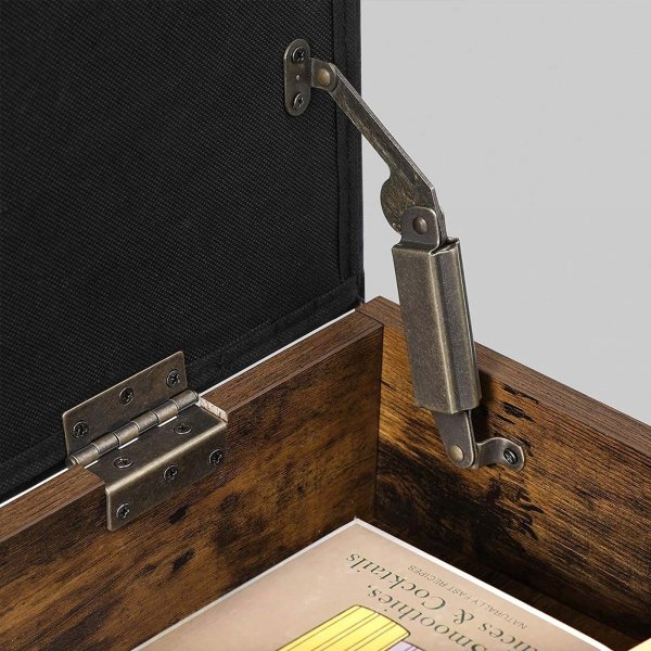 Tomas eteisen penkki 70 cm - Ruskea/musta