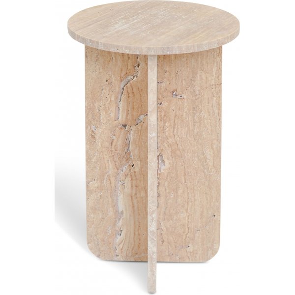 Tasainen jalusta 60 cm - Travertiini