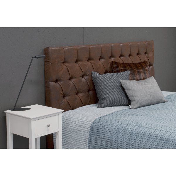 Vintage sängynpääty 180 cm - Vintage mokka Vintage sängynpääty 180 cm - Vintage mokka