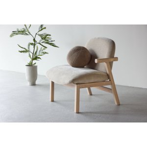 Rile-nojatuoli - Whitewash/beige Rile-nojatuoli - Whitewash/beige
