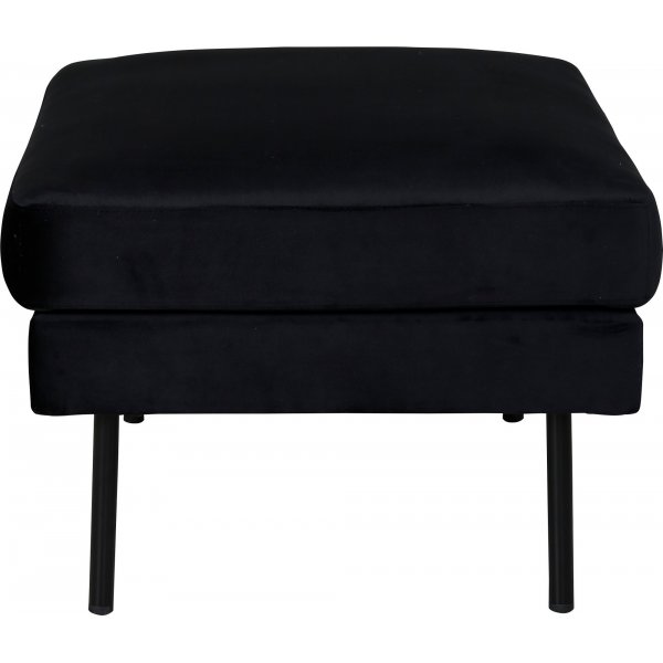 Eden pouf - Musta sametti Eden pouf - Musta sametti