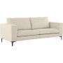 Aspen 3-istuttava sohva - beige sametti