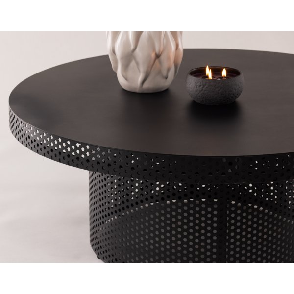 West End x Josefin Lustig sohvapöytä Ø100 cm - Musta West End x Josefin Lustig sohvapöytä Ø100 cm - Musta