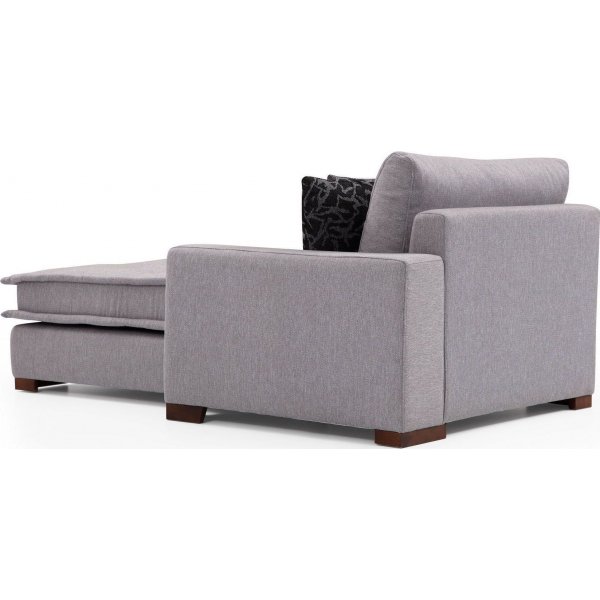 Lena divaani sohva oikea - Vaaleanharmaa