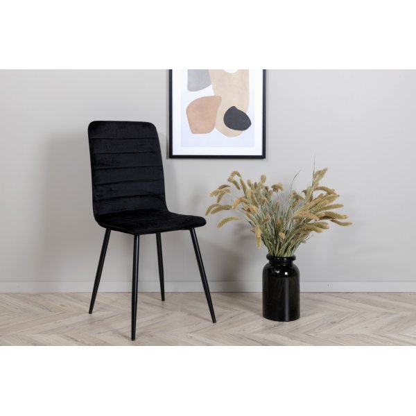 Sirocco Luxury ruokapöydän tuoli - musta Sirocco Luxury ruokapöydän tuoli - musta