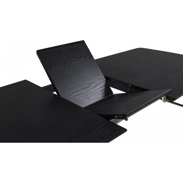 Ansmark ruokapöytä 180-220 cm - Musta Ansmark ruokapöytä 180-220 cm - Musta