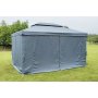 Athen Pavilion 400x300cm - harmaa