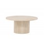 Härön sohvapöytä Ø80 - Beige travertiini Härön sohvapöytä Ø80 - Beige travertiini
