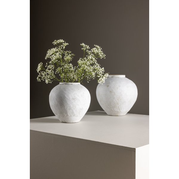 Maapallomaljakko 25 x 23 cm - beige/ruskea