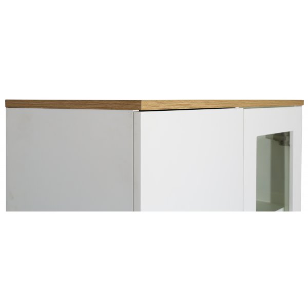 Edge highboard - valkoinen korkeapainelaminaatti (HPL) + Huonekalujen tekstiilien puhdistus Edge highboard - valkoinen korkeapainelaminaatti (HPL) + Huonekalujen tekstiilien puhdistus