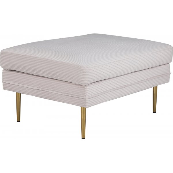 Savanna pouf - beige vakosametti Savanna pouf - beige vakosametti