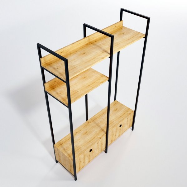 Limbo aulakalusteet 638 - Tammi/musta