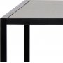 Seaford baaripyt 120 x 60 cm - Musta