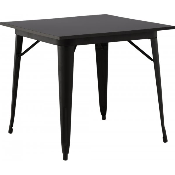 Tempe ruokapyt 80 x 80 cm - Musta