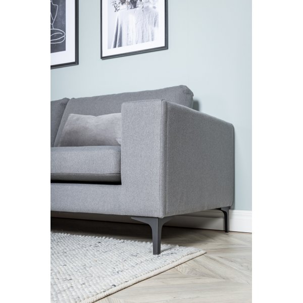 Aspen 3-istuttava sohva - harmaa Aspen 3-istuttava sohva - harmaa