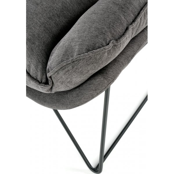 Gereon nojatuoli - harmaa