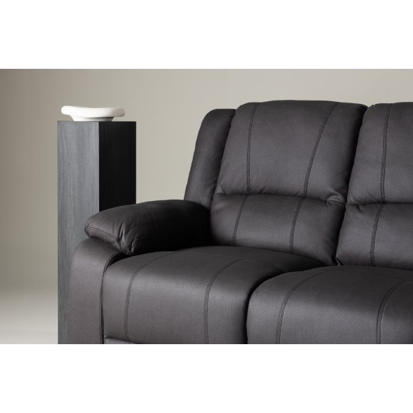 Singapore 3 istuttava lepotuoli sohva - musta Singapore 3 istuttava lepotuoli sohva - musta