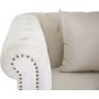 Nojatuoli Churchill Chesterfield - Beige Sametti