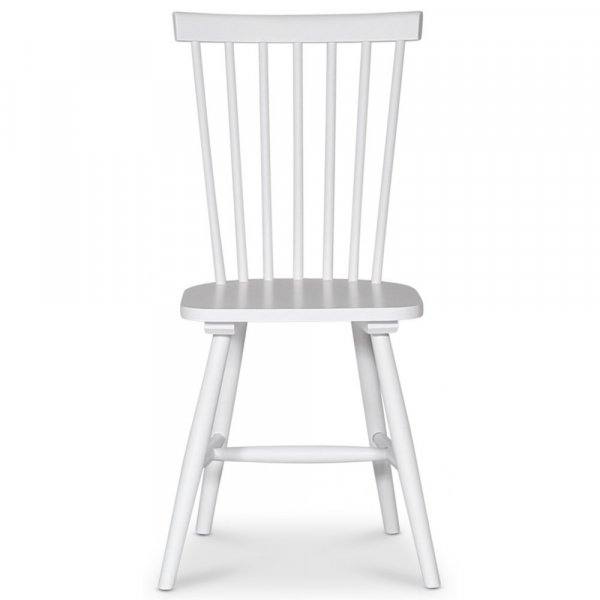 Ruokailusarja: Dalarös pyöreä ruokapöytä valkoinen / öljytty tammi sisältää 4 Karl korituolia Ruokailusarja: Dalarös pyöreä ruokapöytä valkoinen / öljytty tammi sisältää 4 Karl korituolia