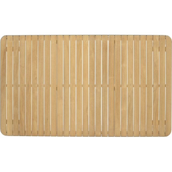 Portals ruokailuryhmä 8 - Valkoinen/tiikki Portals ruokailuryhmä 8 - Valkoinen/tiikki