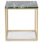 Accent sohvapöytä 50 - Vihreä marmori / Matta messinki Accent sohvapöytä 50 - Vihreä marmori / Matta messinki