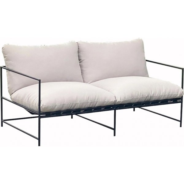 Raspö sohva - musta/valkoinen Raspö sohva - musta/valkoinen